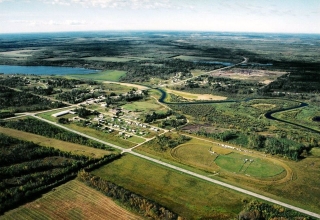 Village of Green Lake - Facing West