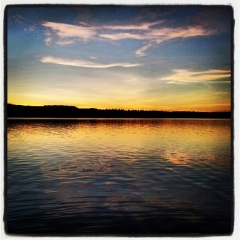 Green Lake Sunset